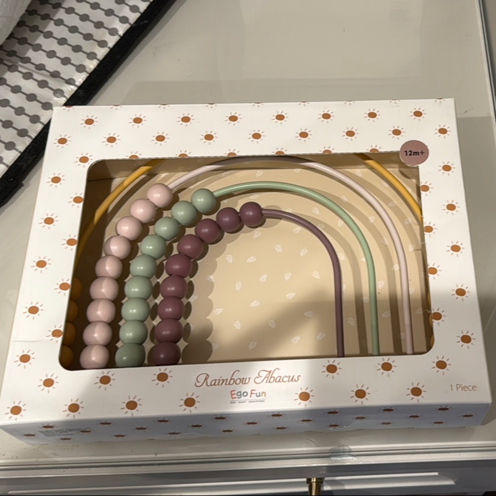 Rainbow Abacus - Pastel Colors